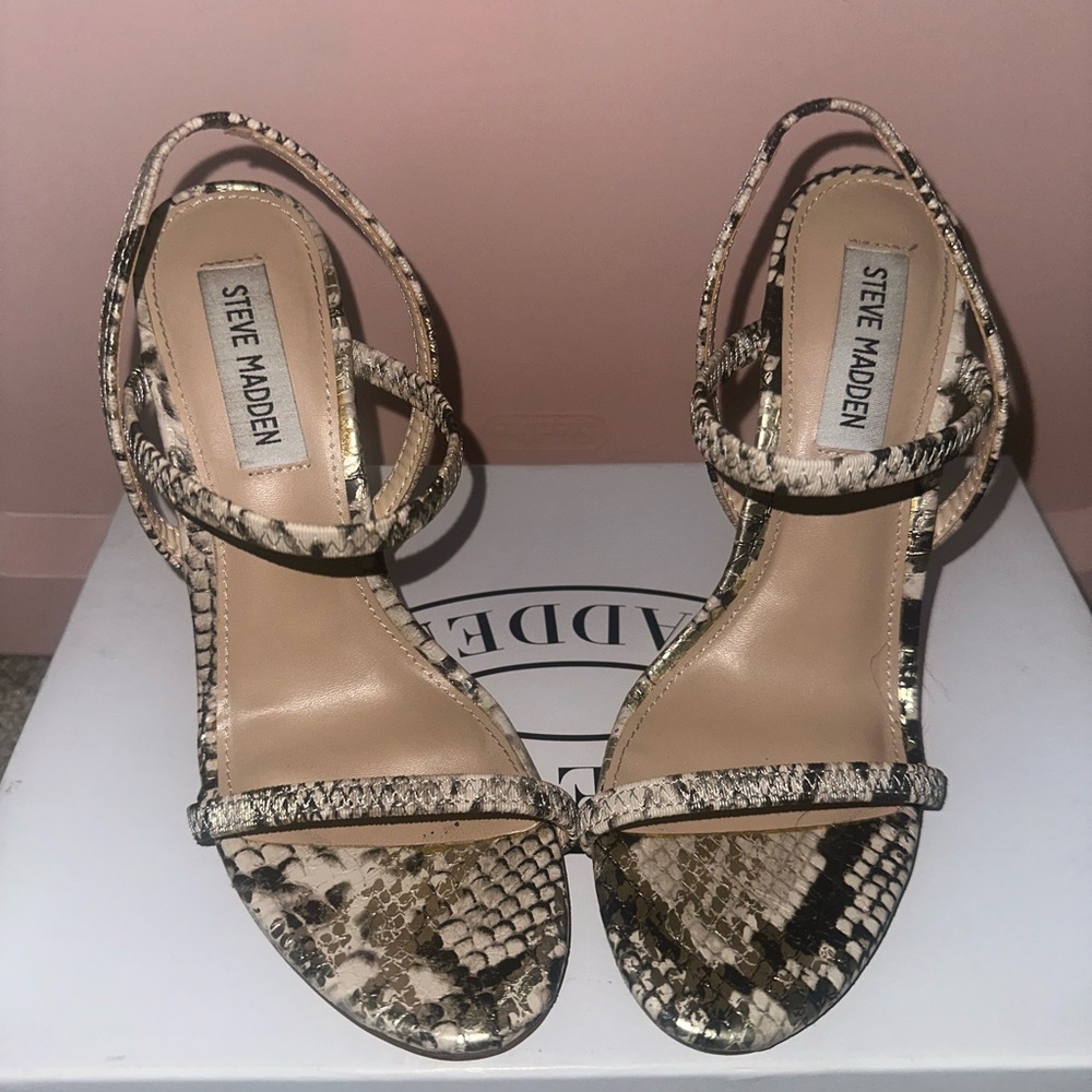 Steve Madden Women's Snakeskin Sandals